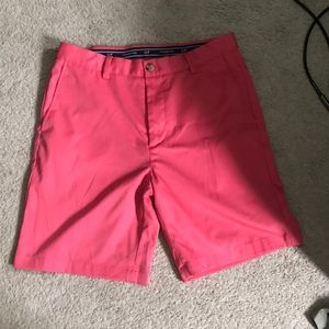 Vineyard vines Salmon colored performance shorts